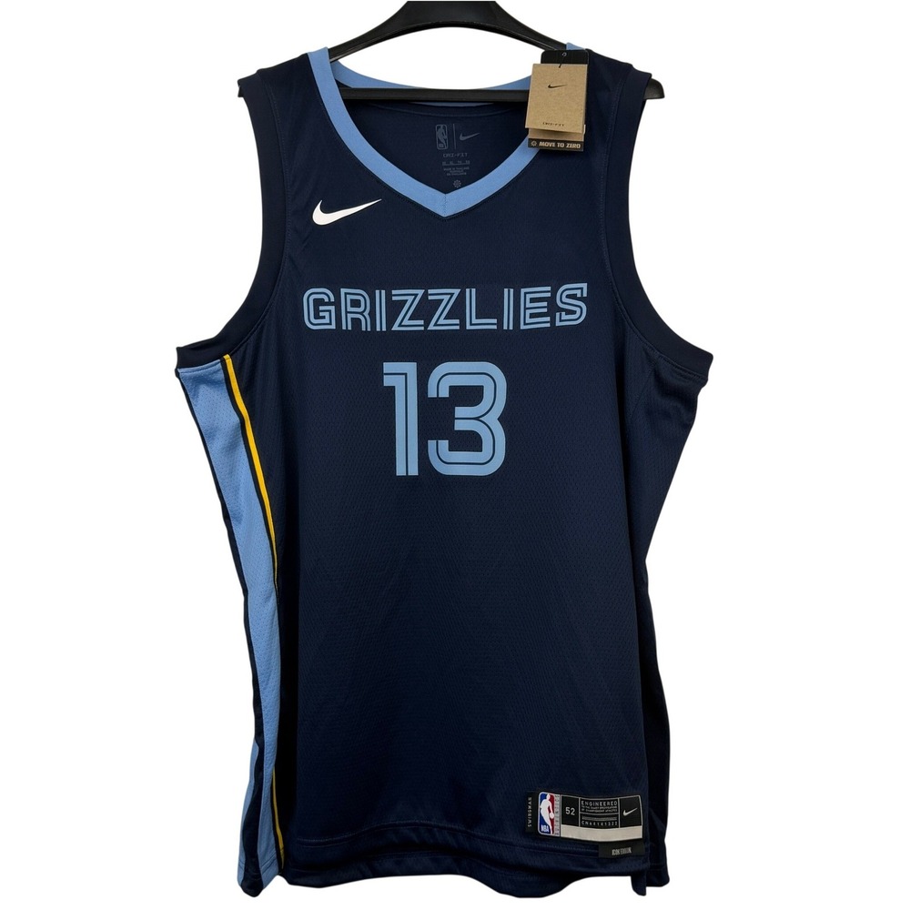 NEW Nike Memphis Grizzlies JAREN JACKSON JR 13 Basketball Jersey Mens XL Navy